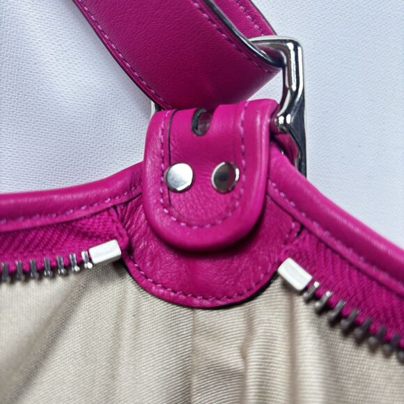 COACH SHW Shoulder Bag G1293-19889 Calfskin Leather Pink - Picture 13 of 14